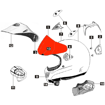 LENTE ARAI TOUR-X