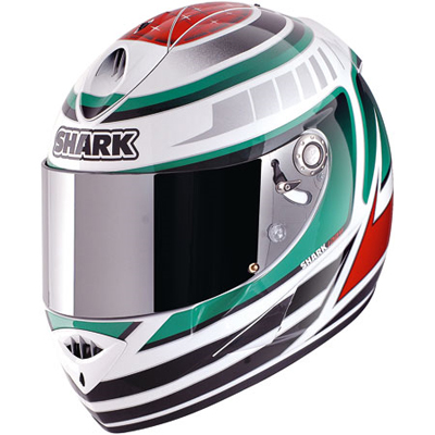 SHARK RSR2 INDY White/Green/Red