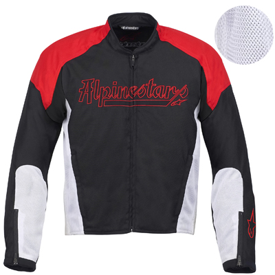 ALPINESTARS FORCE AIR TEXTILE JACKET ROSSO