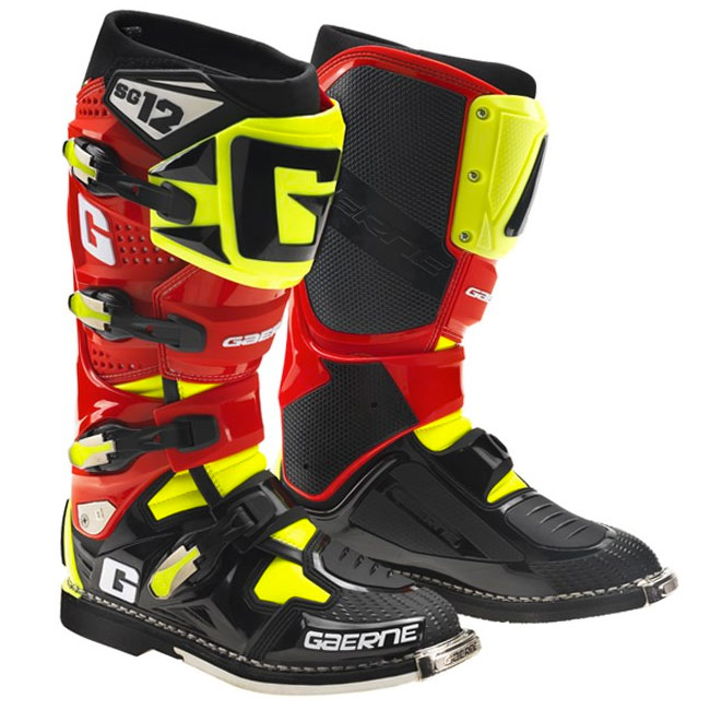 Gaerne Sg12 2015 Black Red Yellow Fluo | MotoStorm [en]