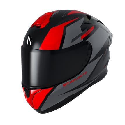 Mt Helmets Targo Pro Sound A5 Helmet Red MT-1304742050 Full Face ...