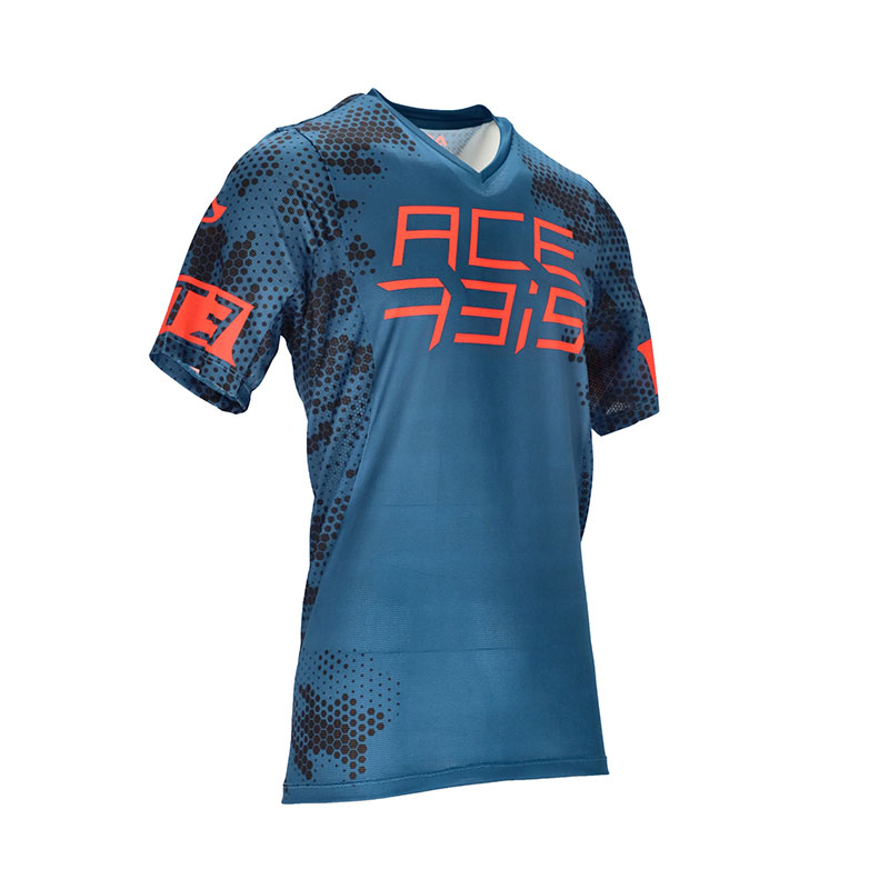 Maglia MTB Acerbis Drakaris blu nero