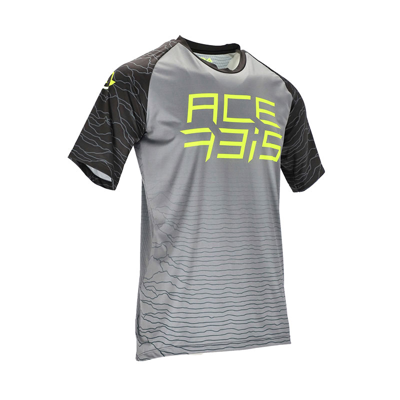 Maglia Acerbis MTB Flex Halo grigio giallo