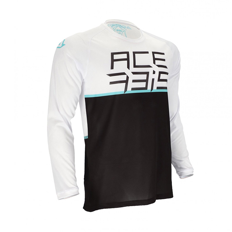Maillot Acerbis VTT Razorcrest noir blanc
