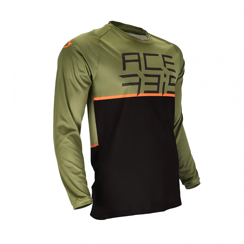 Maglia Acerbis MTB Razorcrest nero verde