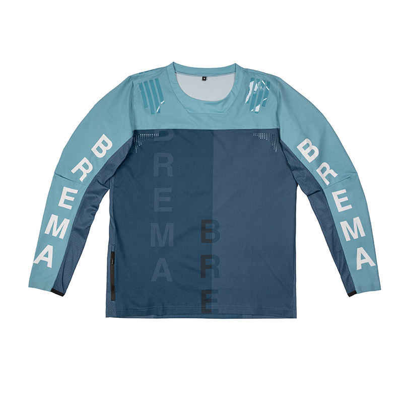 Maillot Brema Vetta LS 01 bleu acquamarine