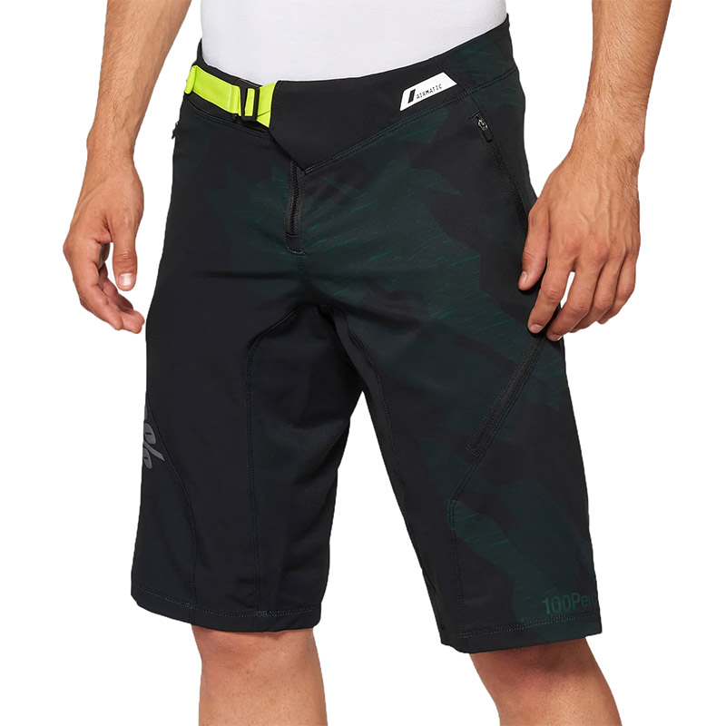 Pantaloni 100% Airmatic Short Camo LE nero