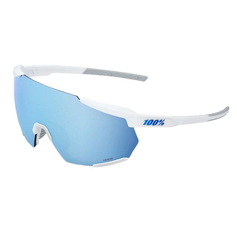 Occhiali 100% Racetrap 3.0 Hiper bianco opaco