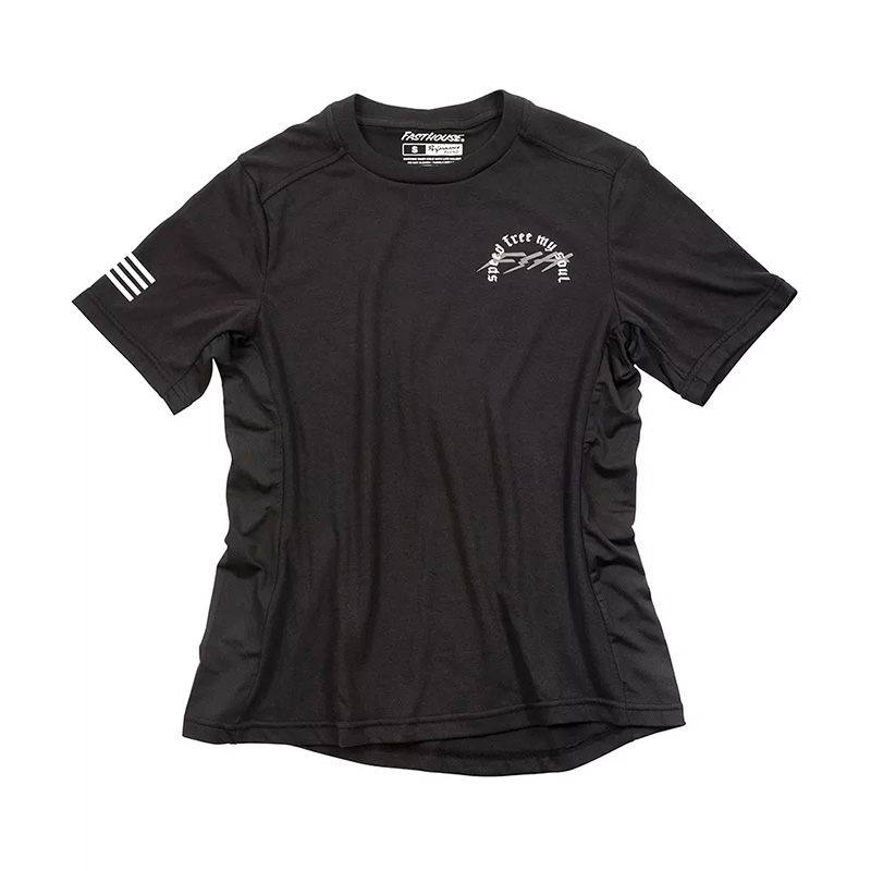 Maglia Donna Fasthouse Menace 24.1 Tech SS nero