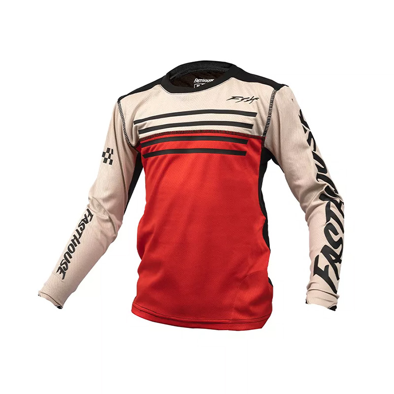 Maglia Bimbo Fasthouse Alloy 24.1 Sidewinder rosso