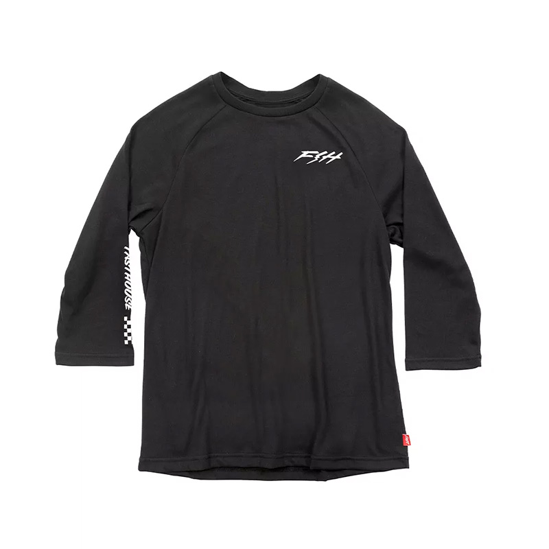 Maglia Fasthouse Rush Raglan 24.1 Tech nero