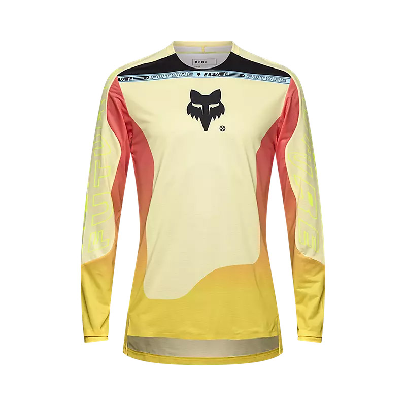 Maglia Fox Flexair LS Elevated lemonade