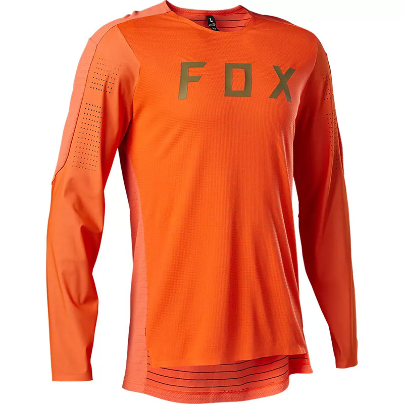 Maillot Fox Flexair Pro LS orange fluo
