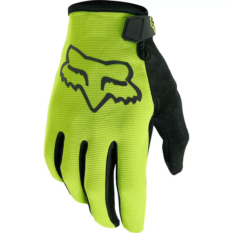 Gants Fox Dirtpaw rouge fluo 2023 | Gants moto cross Fox rouge fluo