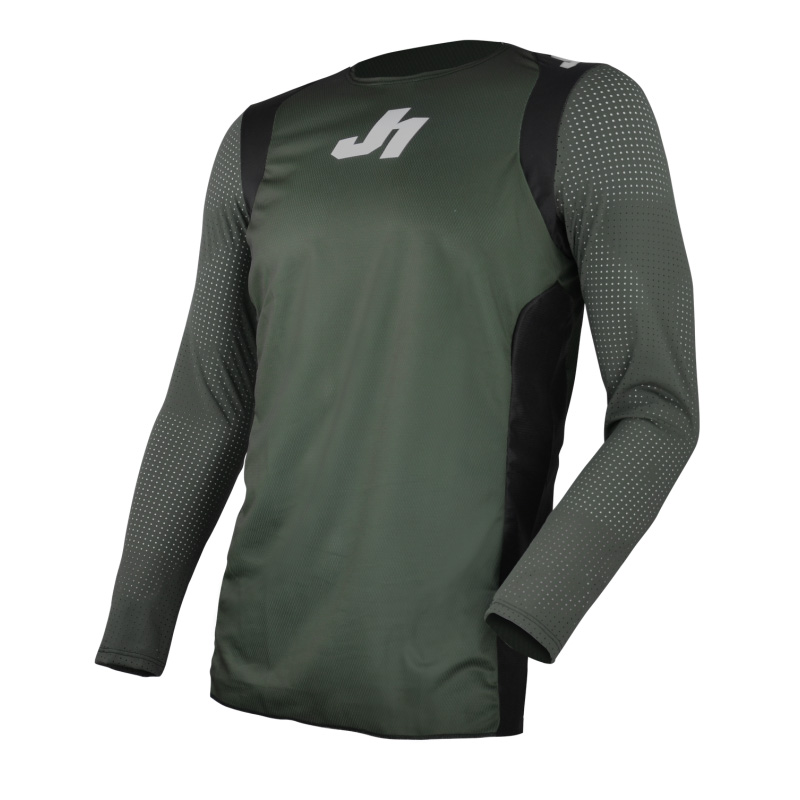 Maglia Just-1 J Flex MTB LS Hype army verde