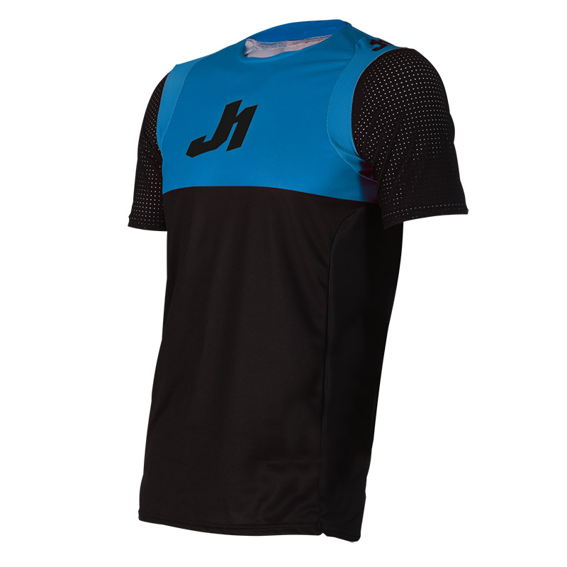 Maglia Just-1 J Flex MTB SS Dual nero azzurro