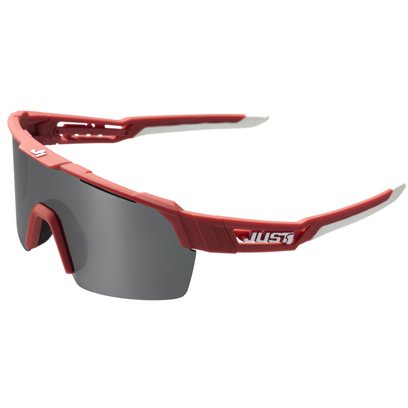 Occhiali Just-1 Sniper Urban rosso scuro specchiato