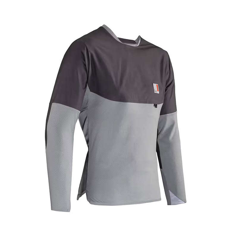 Maillot Leatt VTT AllMountain 4.0 V.24 gris Vetements Cyclisme LE