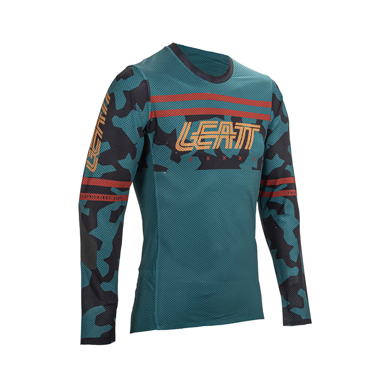 Maglia Bimbo Leatt MTB Gravity 4.0 Junior teal