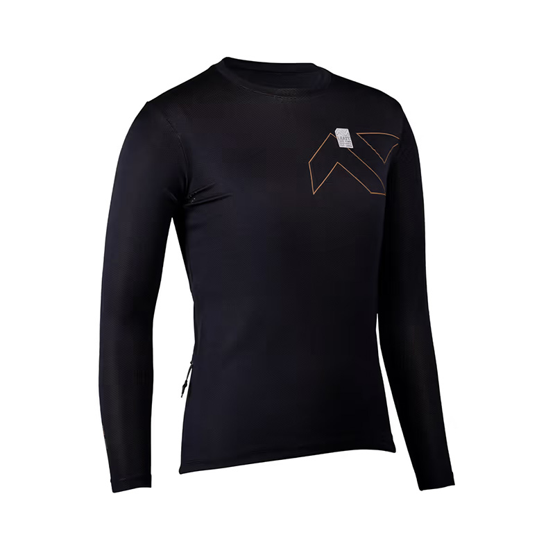 Leatt MTB Trail 3.0 LS Damen Trikot schwarz