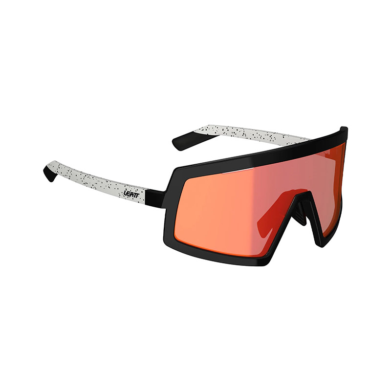 Leatt MadViz One Sonnenbrille schwarz weiß rot