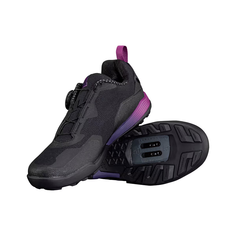 Scarpe Donna Leatt Mtb ProClip 6.0 nero viola