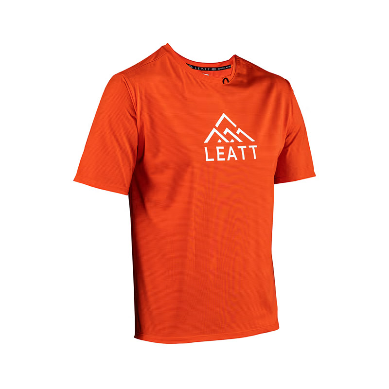 Maglia Leatt MTB Trail X-Flow 1.0 V.24 arancio