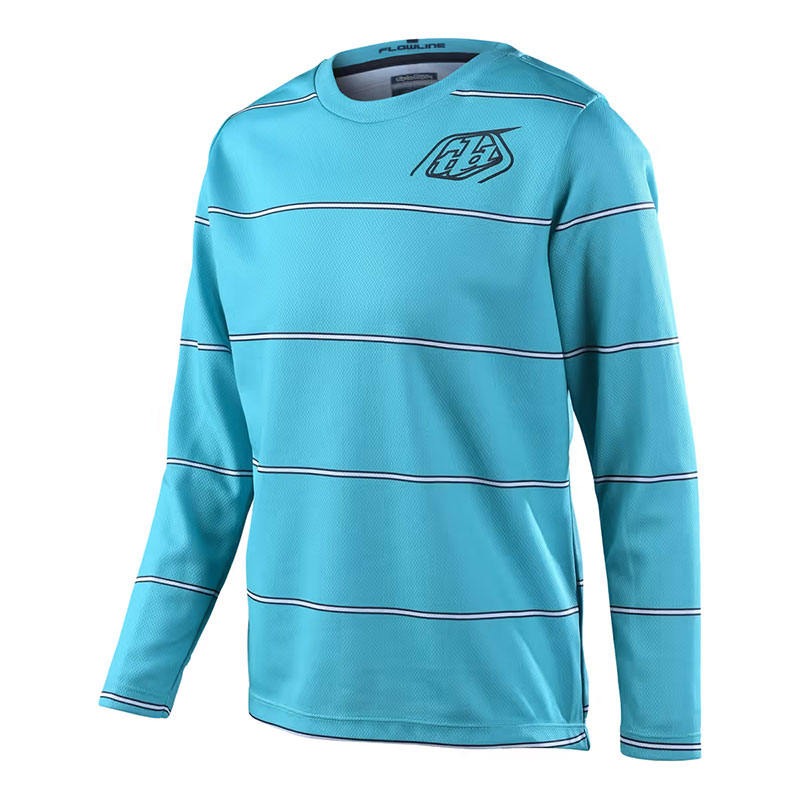 Maglia Troy Lee Designs Flowline Revert LS verde