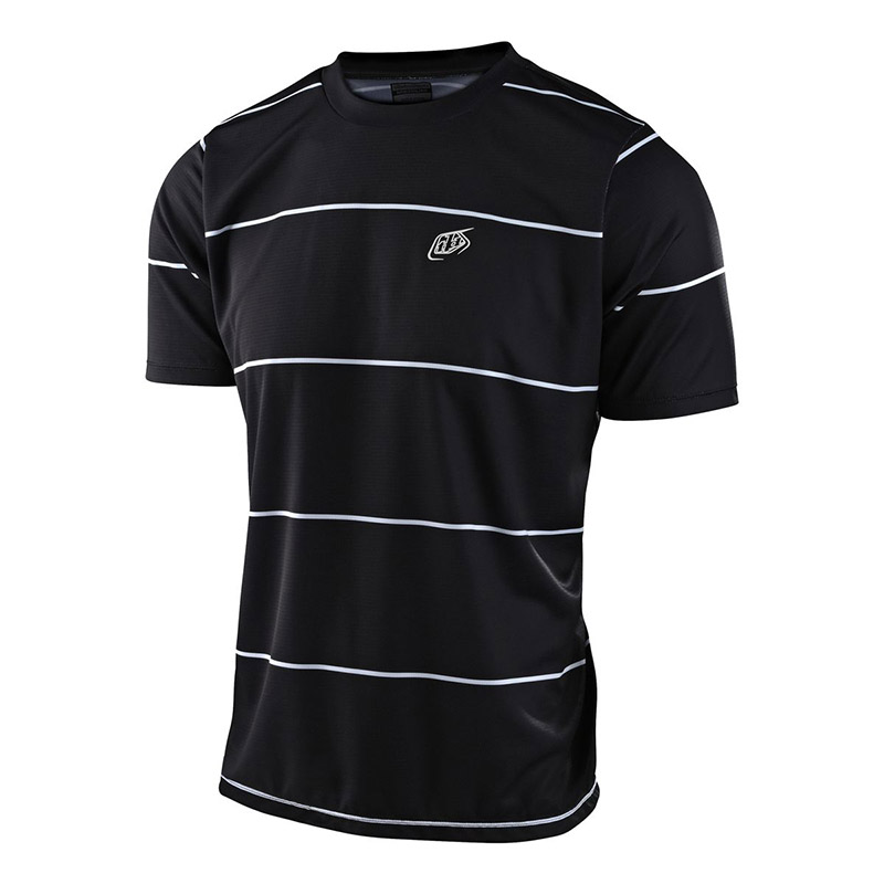 Troy Lee Designs Flowline Ss Stacked Jersey Black