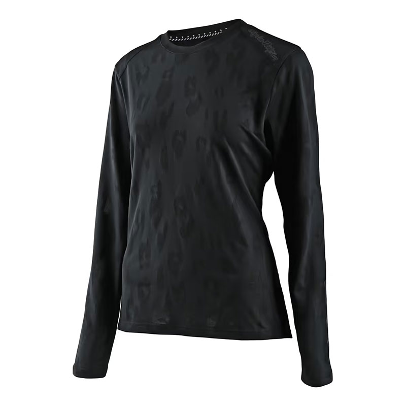 Maglia Troy Lee Designs Lilium Jacquard LS nero