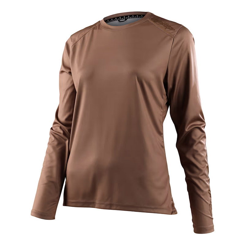 Maglia Donna Troy Lee Designs Lilium LS 23 marrone