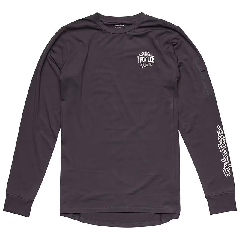 Maglia Manica Lunga Troy Lee Designs Ruckus Ride | Carbonio, Taglia L | Per Mountain Bike