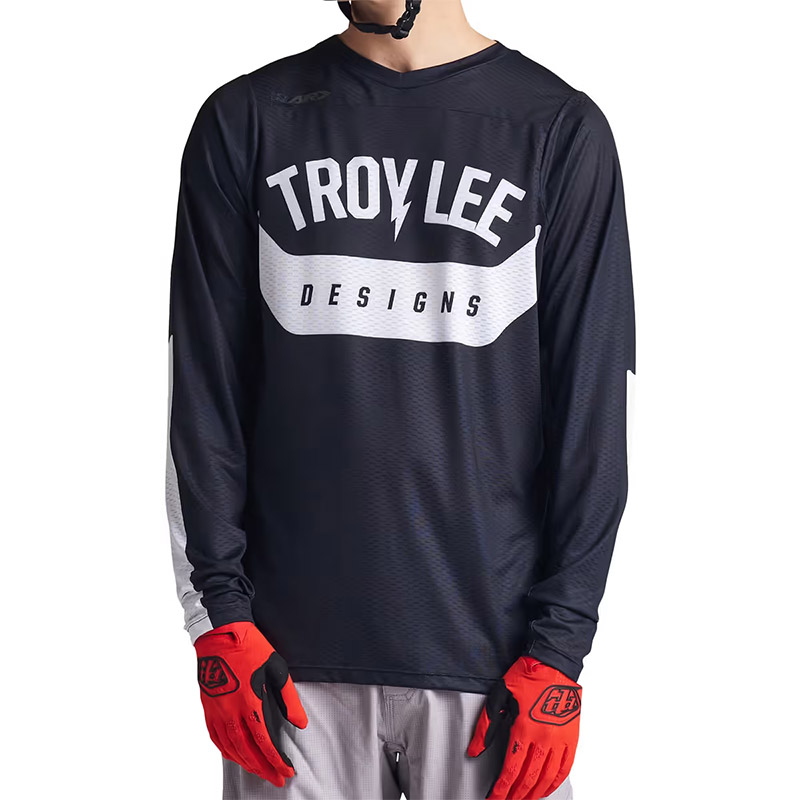 Maillot Troy Lee Designs Skyline Air Aircore noir