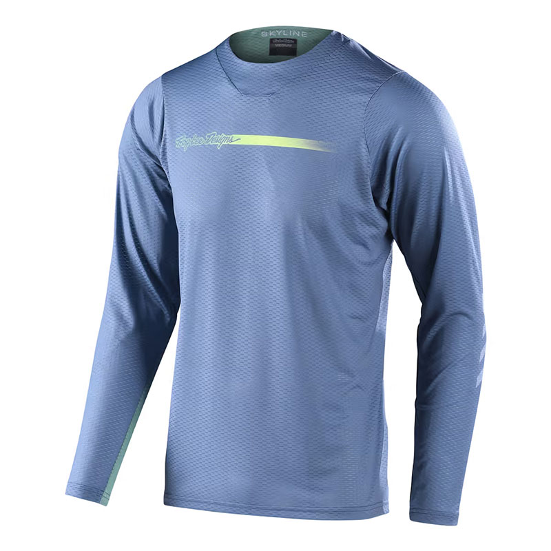 Maglia Troy Lee Designs Skyline Air Channel LS grigio