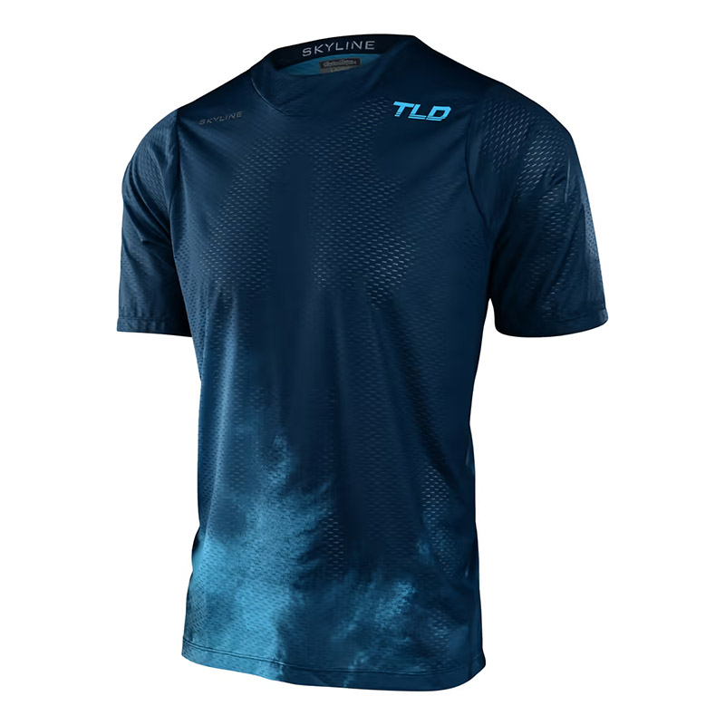 Maglia Troy Lee Designs Skyline Air Fades blu