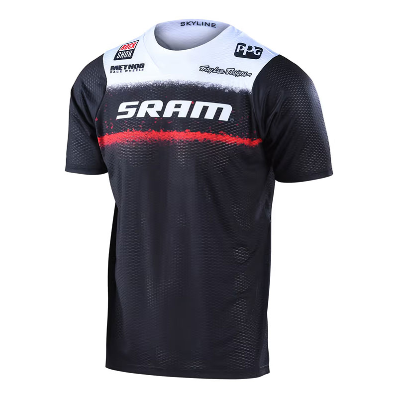 Maglia Troy Lee Designs Skyline Air Sram nero