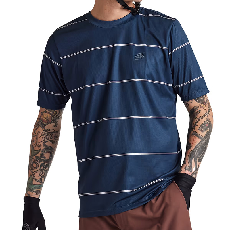 Troy Lee Designs Flowline Revert SS Trikot blau