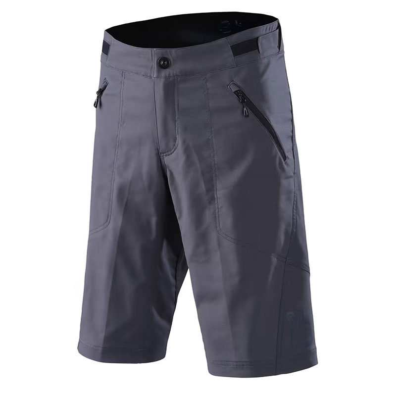 38 Mens Solid Charcoal Troy Lee Designs Ruckus Short Shell