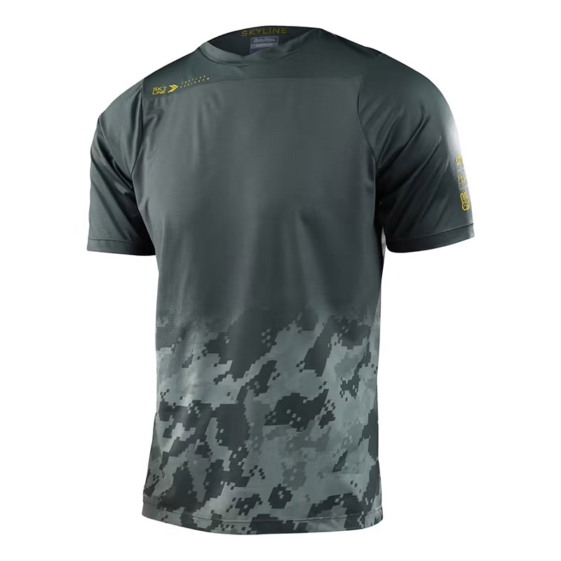 Troy Lee Designs Skyline Ss Fader Digi Jersey Green
