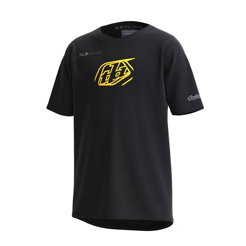 Troy Lee Designs Skyline Ss Jr Jersey Black
