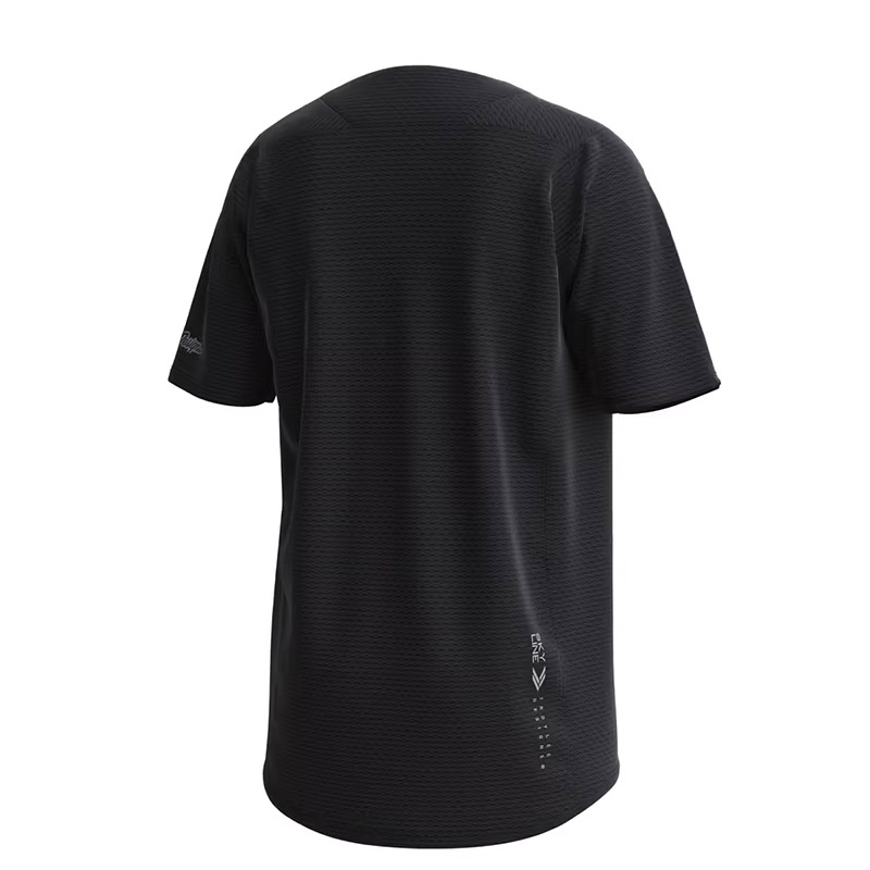 Maillot VTT Troy Lee Designs TLD - Youth - Noir Uni - Coupe Confortable Et Respirante