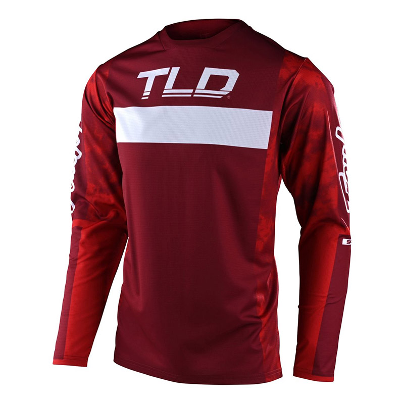 Maglia Troy Lee Designs Sprint Dyeno burgundy