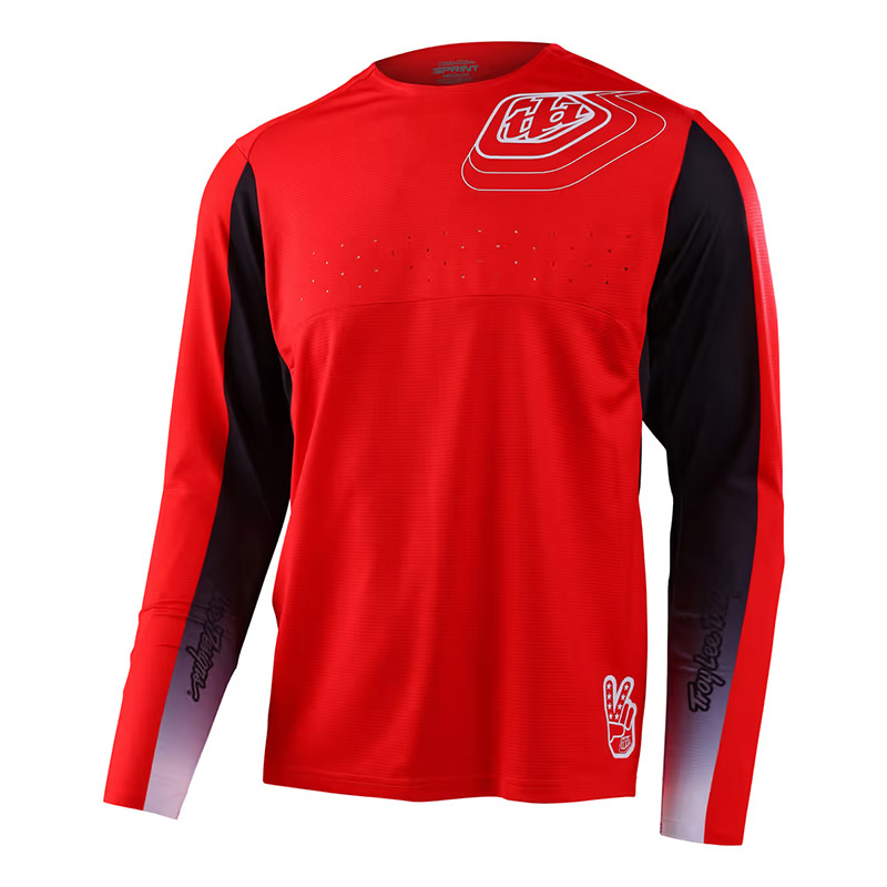 Maglia Troy Lee Designs Sprint Richter rosso