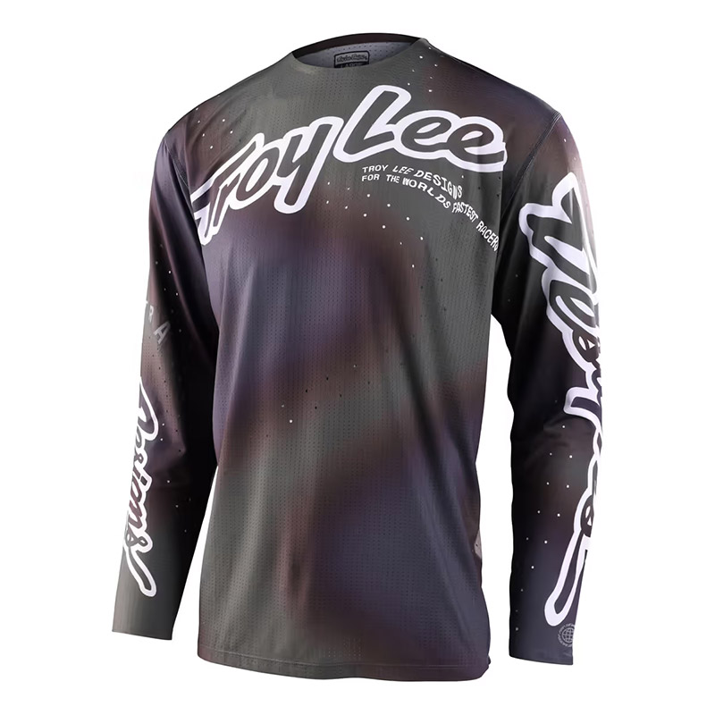 Maglia Troy Lee Designs Sprint Ultra Lucid LS verde