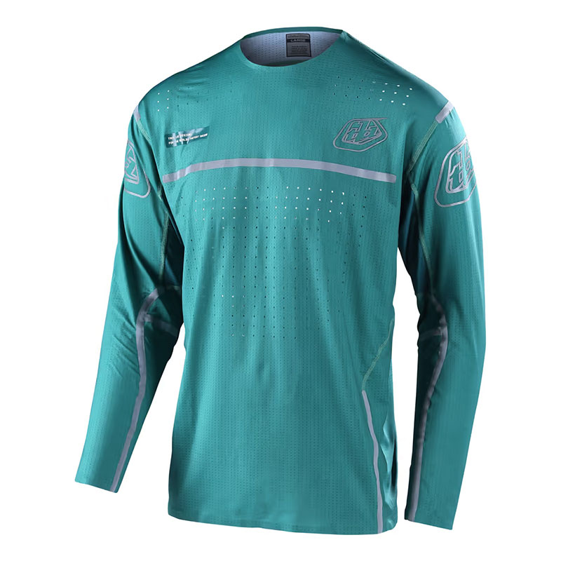 Maglia Troy Lee Designs Sprint Ultra Lines LS verde