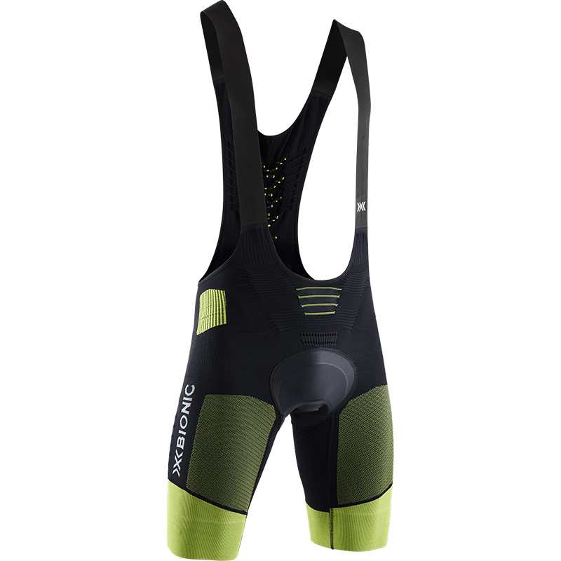 Pantaloni Bici X-bionic Effektor 4.0 Bib Verde | MotoStorm