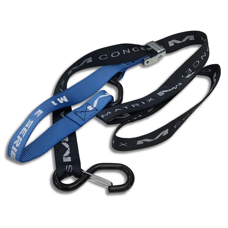 Matrix Concepts E Series 1,5 Inch Zurrgurt-Set blau