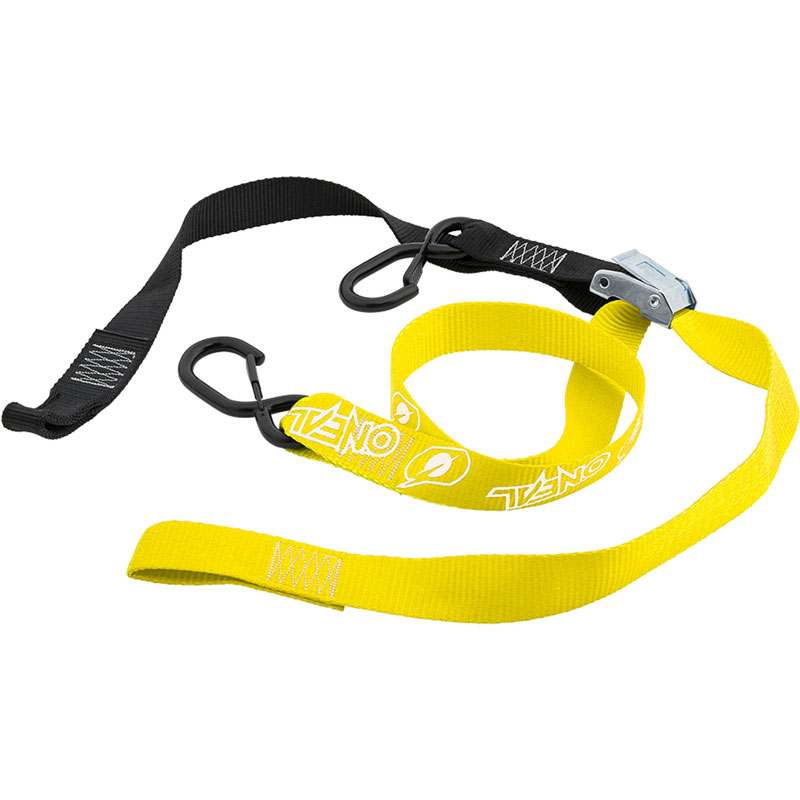 Cinghie O'neal De Luxe Soft Hook Tiedown Logo giallo