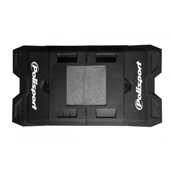 Polisport MX ALFOMBRILLA BICICLETA Negro/Negro