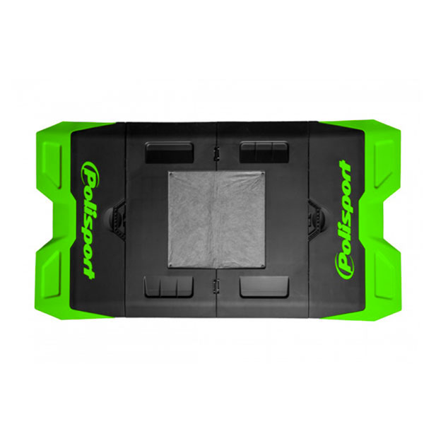 Polisport MX ALFOMBRILLA BICICLETA Verde/Negro